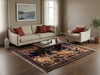 Load image into Gallery viewer, 4 x 4.6 Love Deers Tribal Handmade Rug #F-3237