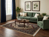 Load image into Gallery viewer, 4 x 6 Bamboo Silk Kashmir Handmade Rug #F-3357