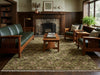 Load image into Gallery viewer, 9 x 11.7 Sage Green Vegetable Dyed Chobi Transitional Modern Rug - view 2