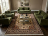Load image into Gallery viewer, 6.7 x 10 Fine Quality Persian Tabriz Rug 400 Kpsi - view 2