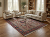 Load image into Gallery viewer, 6.6 x 10.4 Ivory Fine Persian Floral Bijar Rug 72324