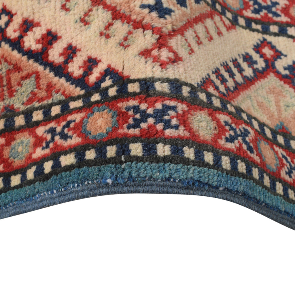 2.7 x 18.8 LONG RUNNER Handmade Kazak Wool Rug #P1104