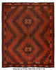 Load image into Gallery viewer, 9.6 x 11.5 Handmade kilim Wool Rug Semi-Antique #P1210