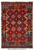 Load image into Gallery viewer, 5 x 7.2 Handmade Flat weave Tribal Kilim Area Afghan Rug #P1224