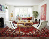 Load image into Gallery viewer, 6.9 x 9.7 Persian Heriz rug Handmade Iran #P1233