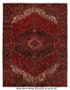 Load image into Gallery viewer, 8.2 x 10.10 Authentic Persian Heriz Rug Wool Handmade #P1244