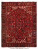 Load image into Gallery viewer, Can’t find 9.7 x 12.6 Authentic Persian Heriz Rug #P1248