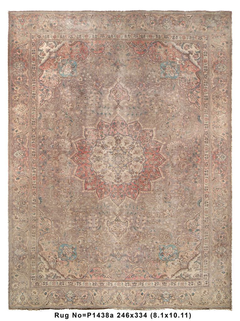 8' x 11'-Persian-Vintage-Rug-LOW-PILE.pg