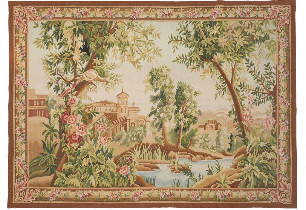 6 x 8.3 Scenery Handmade Tapestry Great Nature Area Rug
