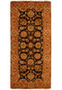 Load image into Gallery viewer, 4.1 x 9.11 Wide Quality Handmade Jaipour Runner BALCK #PIX-12827