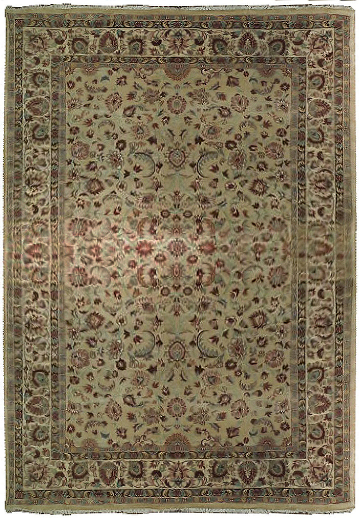6.5 x 10 Quality Wool Handmade Rug #PIX-15595
