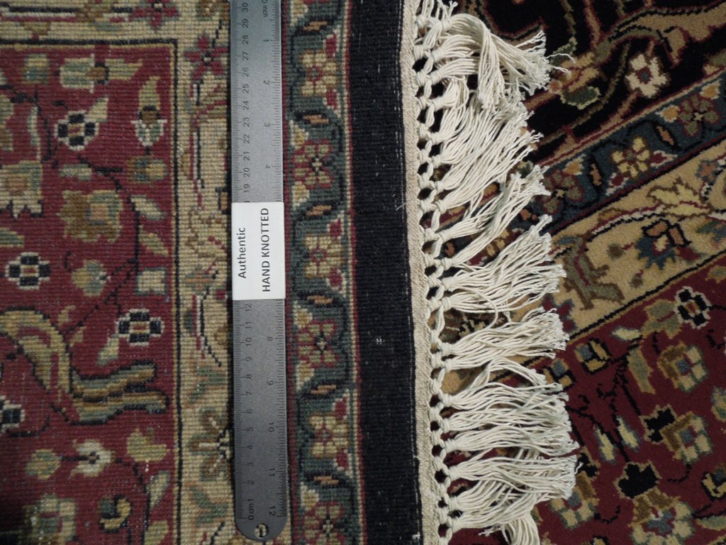 7.10 x 10 High Quality Wool and Silk Rug DENSE FINE WEAVE #PIX-18556