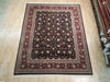 Load image into Gallery viewer, 7.11 x 9.11 High End Wool &amp; Silk Rug BLACK #PIX-18625