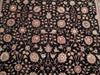 Load image into Gallery viewer, 7.11 x 9.11 High End Wool &amp; Silk Rug BLACK #PIX-18625