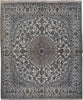 Load image into Gallery viewer, 8 x 8.10 Silk Persian High End Square Qum Rug #PIX-21853