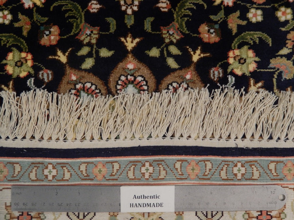 2.4 x 4 Fine Silk Handmade Rug #PIX-22596