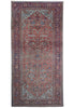 Load image into Gallery viewer, 6.5 x 13 Authentic Persian Soltanabad Mahal Rug 1930's