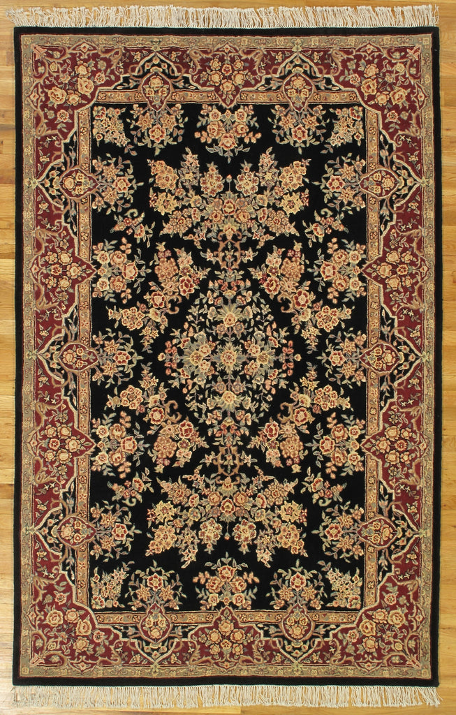 5.4 x 8.3 New Handmade Sarouk Rug #PIX-26238