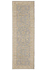 Load image into Gallery viewer, 10&#39; Feet Runner Handmade Natural Wool  LIGHT BLUE Pale Neutral  #PIX-26852