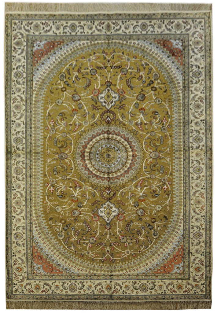 6 x 9 Traditional Persian Durable Floor Wool Transitional Decor Rug 