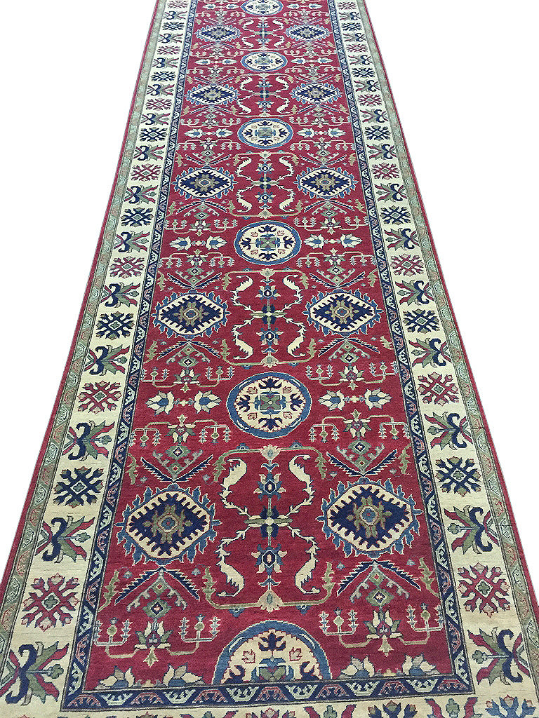 5' x 24' Wide Long Runner Handmade Afghanistan Rug 