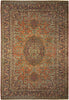 Load image into Gallery viewer, 6.11 x 9.10 Genuine Antique Persian Kashan Rug 1940&#39;s #PIX-28765