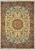 Load image into Gallery viewer, 4.9 x 7 Authentic Persian Tabriz Rug Wool and Silk Handmade Iran #PIX-28998