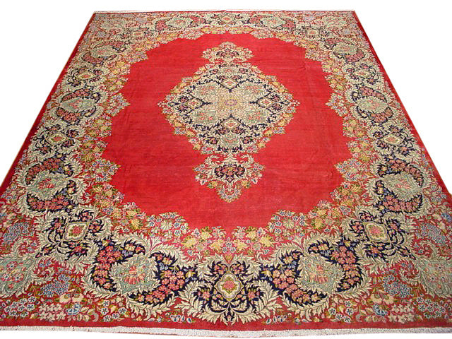 10 x 13 Authentic Persian Kerman Rug Elegant Formal #PIX-988