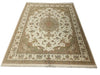 Load image into Gallery viewer, 9&#39; x 12&#39; Quality Wool and Silk Tabriz Rug IVORY SAGE #PIX-5960