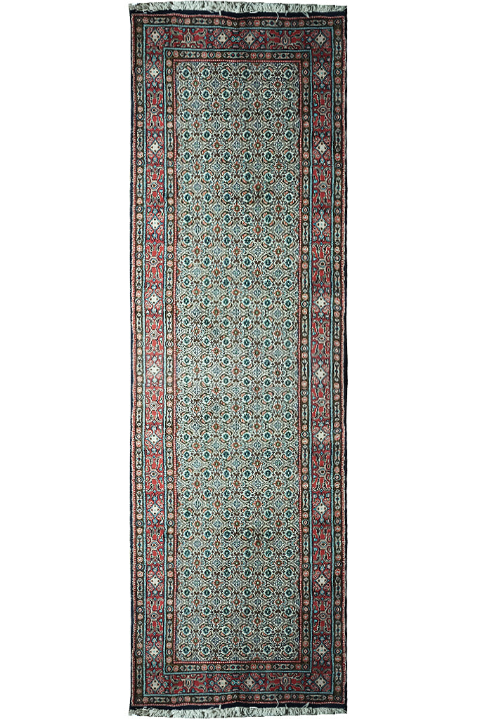 2.6 x 9.6 Tabriz Mahi Mood Herati Rug #PIX-14948