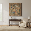 Load image into Gallery viewer, 5 x 5 Great Handmade Tapestry Pictorial 17 Century French pattern #PIX-31783