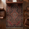 Load image into Gallery viewer, 3.4 x 5 Authentic Antique Persian Sarok Feraghan Rug 1940's #F-3106