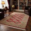 Load image into Gallery viewer, 4 x 6 Hand-Knotted Jaldar Bokhara Rug #F-3111