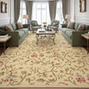 Load image into Gallery viewer, 9 x 12.9 Flat Weave Rug Handmade French Country Floral #PIX-14908