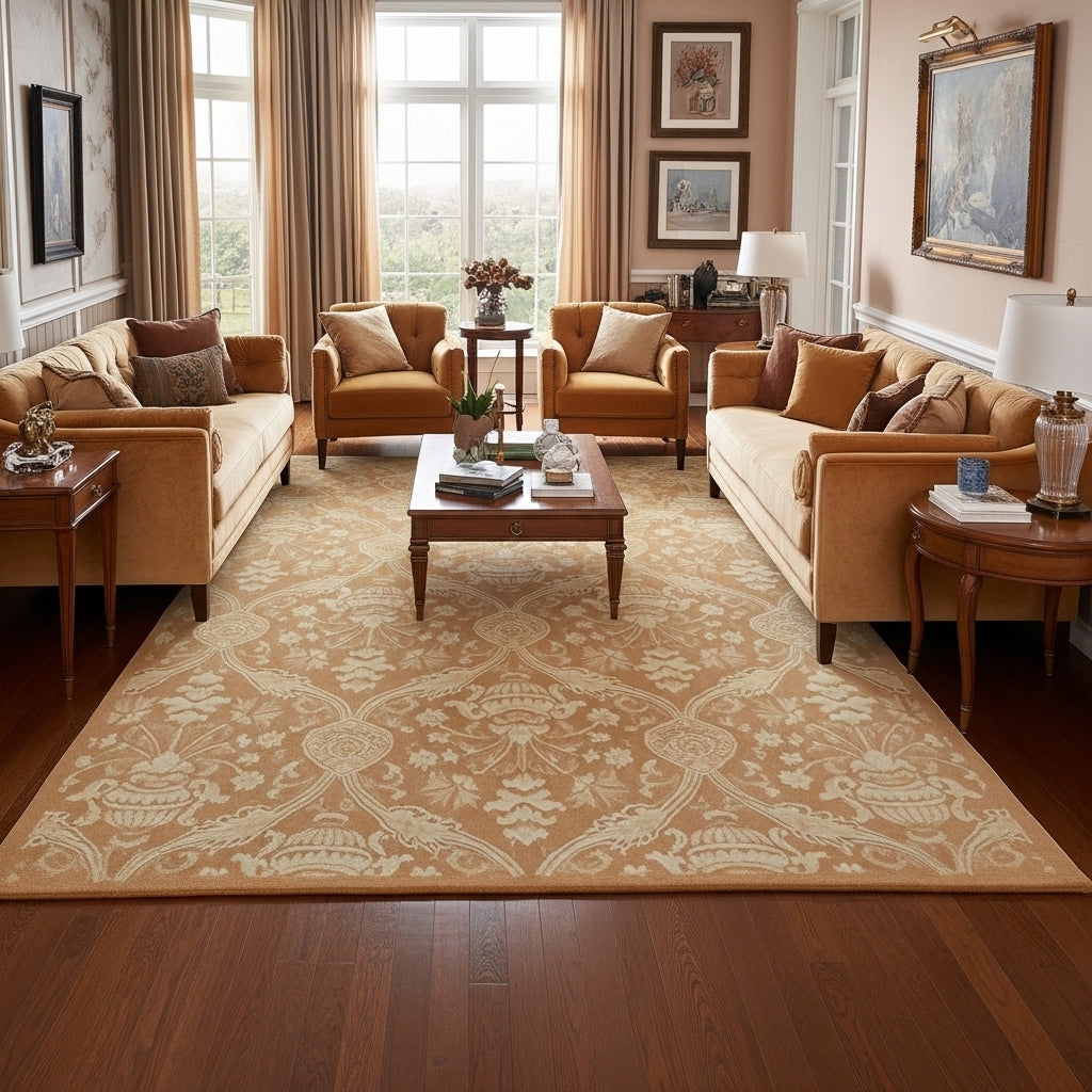 9 x 13 Flat weave Handmade Lauren Rug French #PIX-14079