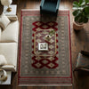 Load image into Gallery viewer, 4 x 6 Hand-Knotted New Jaldar Bokhara Rug Rich Burgundy #PIX-25450