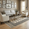 Load image into Gallery viewer, 4 x 6.7 Jaldar Bokhara Rug Hand-Knotted Modern #B-75628