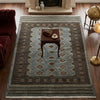 Load image into Gallery viewer, 4.7 x 6.6 Bokhara Jaldar Rug Slate Blue #F-3127