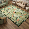 Load image into Gallery viewer, 5.8 x 8.8 Green French Aubusson Hooked Rug #PIX-1195