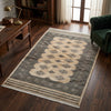 Load image into Gallery viewer, 4 x 6 Quality Jaldar Bokhara Rug Imported Pakistan #F-3112