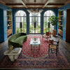 Load image into Gallery viewer, 10.8 x 16.9 Authentic Persian Tabriz Rug Traditional 1980's  #F-5000