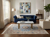 Load image into Gallery viewer, 4 x 6.7 Authentic Persian Nain Rug LIGHT BLUE #B-78913