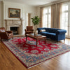Load image into Gallery viewer, 9 x 12.5 Authentic Persian Kerman Rug Floral Red CLEARANCE SALE  #F-3118