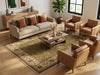 Load image into Gallery viewer, 5.5 x 8.6 Green Quality Handmade Wool Ziglar Rug #B-74029