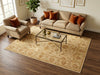 Load image into Gallery viewer, 6 x 9 Hand-Knotted Beige Chobi Peshawar Rug #PIX-20600