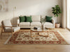 Load image into Gallery viewer, 5 x 7.5 Handmade Jaipur Rug Beige Coral #F-5716