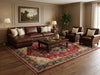 Load image into Gallery viewer, 9.7 x 14 Rust Silky Wool Peshawar Rug 17372