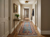 Load image into Gallery viewer, 2.2 x 6. 7 Feet Short Kazak Runner Afghanistan Wool Turquoises Blue #F-3272