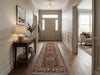 Load image into Gallery viewer, 2.8 x 10' Feet Runner Handmade Afghanistan Lazak Wool Blue #F-3279