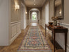 Load image into Gallery viewer, 2.8 x 9. 1 0 Feet Runner Kazak Wool Handmade Slate Gray Blue #F-3263